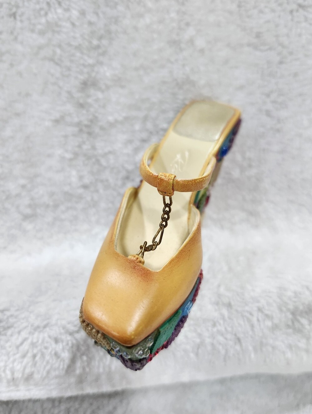 "Checkered Past" Miniature Collectible Figurine from Just The Right Shoe